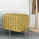 Wooden stool With Steel Stand - 189 - 92Bedding