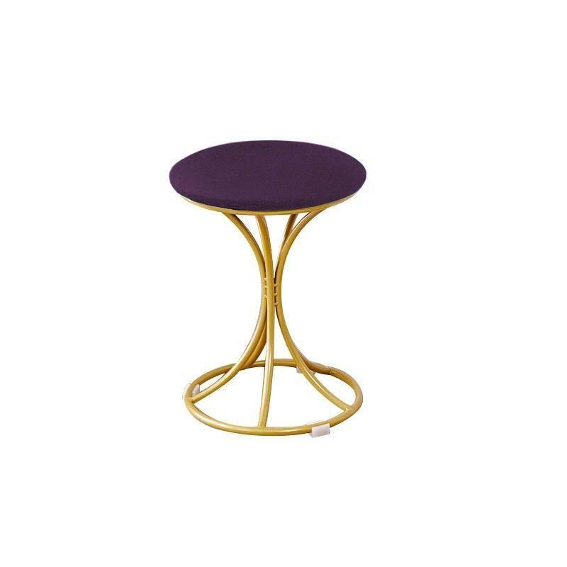 Luxury Stool With Steel Legs Large-609 - 92Bedding