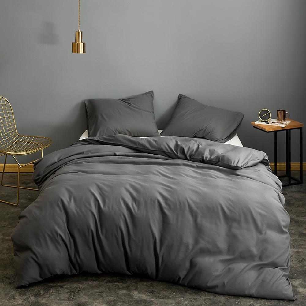 Luxury Grey Duvet Set - 8 Pieces - 92Bedding