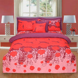 8 PC's Printed Duvet Set NB-20 - 92Bedding
