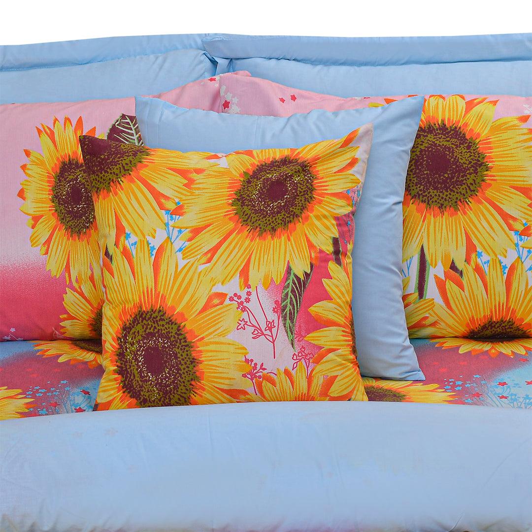 8pcs Duvet Cover Set - Sunflower - 92Bedding