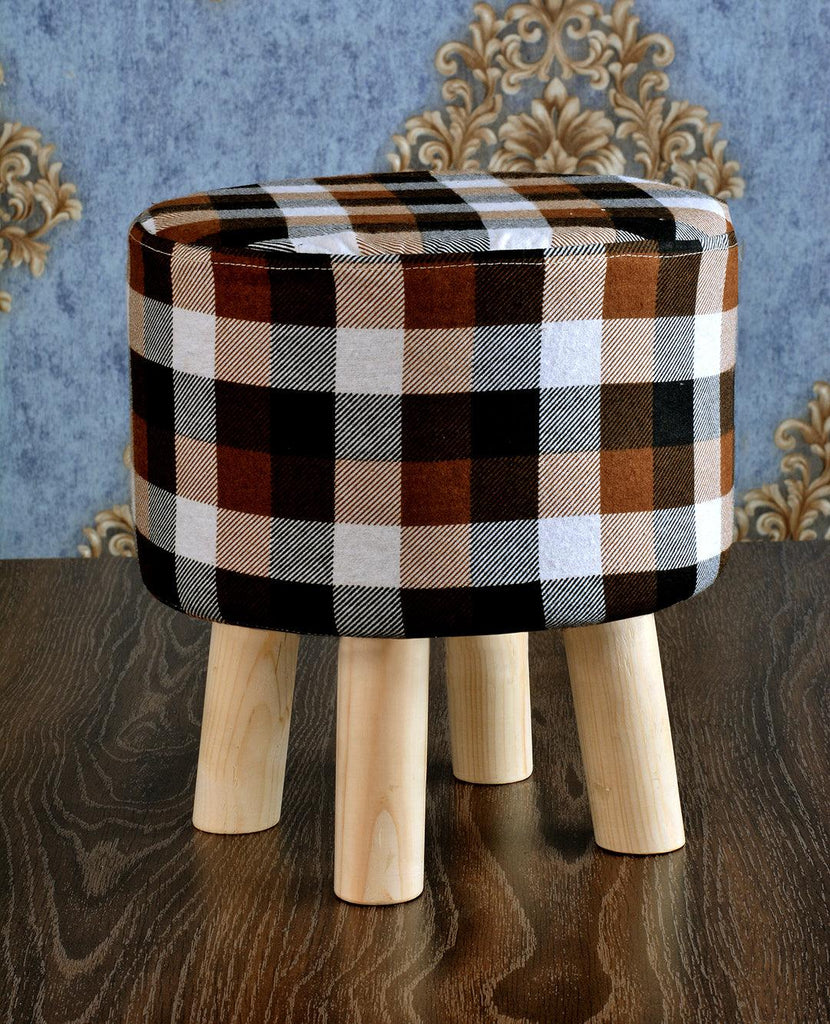 Wooden stool round shape - 122 - 92Bedding