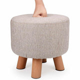 Wooden stool round shape - 142 - 92Bedding