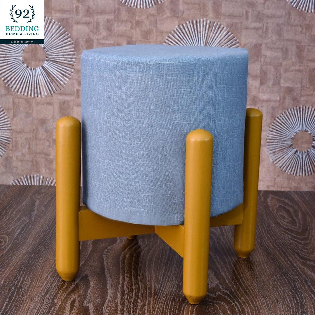 Wooden stool round shape-108 - 92Bedding
