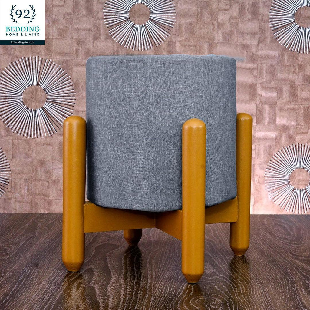 Wooden stool round shape-110 - 92Bedding