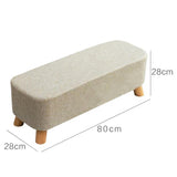 2 Seater Wooden Stool WS-09 - 92Bedding