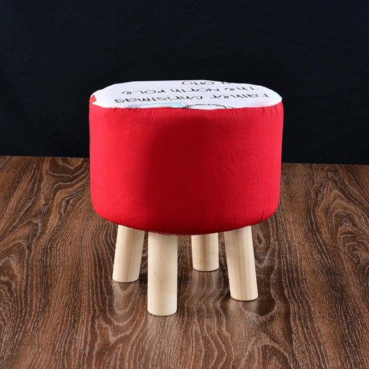 Wooden stool round shape - 134 - 92Bedding