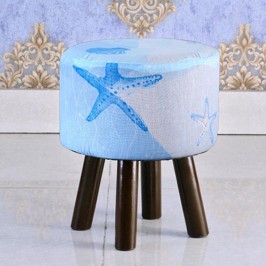 Wooden stool round shape-467 - 92Bedding