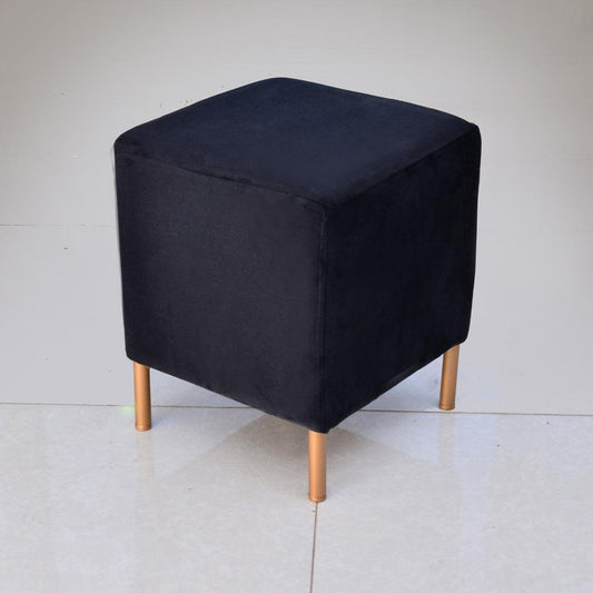 Wooden stool With Steel Stand -295 - 92Bedding
