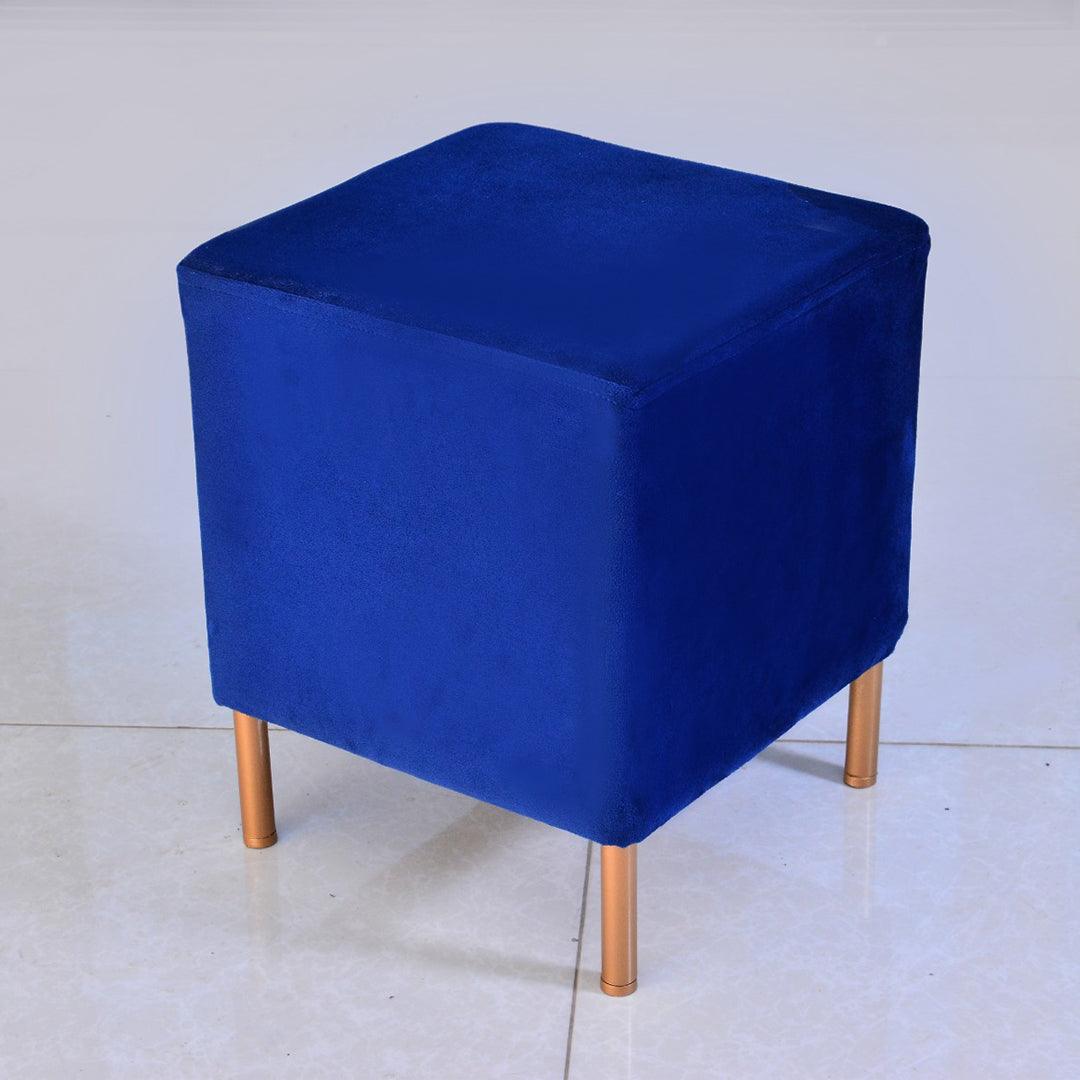 Wooden stool With Steel Stand -296 - 92Bedding