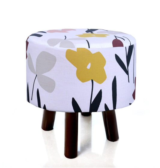 Wooden stool round shape-435 - 92Bedding