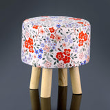 Wooden stool round shape-462 - 92Bedding