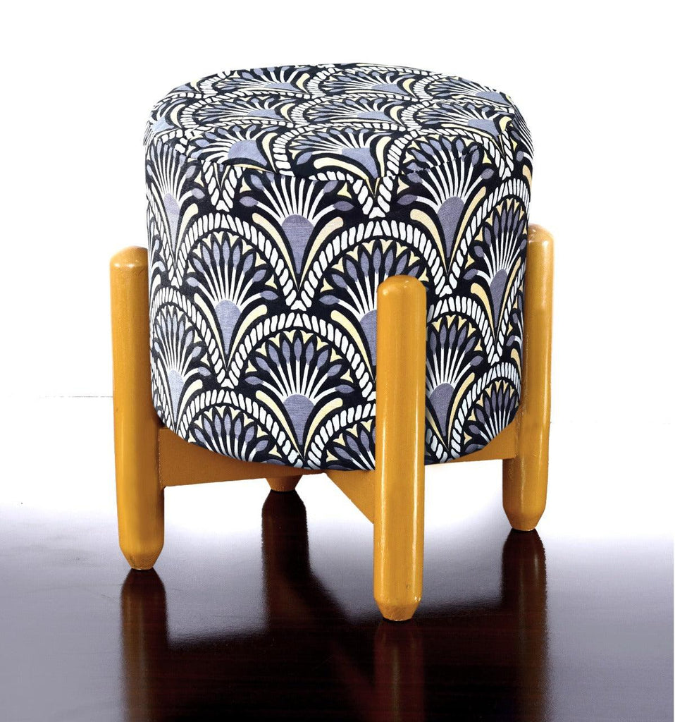 Drone Shape Round stool Printed -989 - 92Bedding