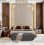 Luxury Bedroom & Living Room 3 Seater Stool -1021 - 92Bedding