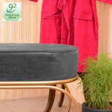 3 SEATER LUXURY STOOL WITH SHOE RACK - 1000 - 92Bedding