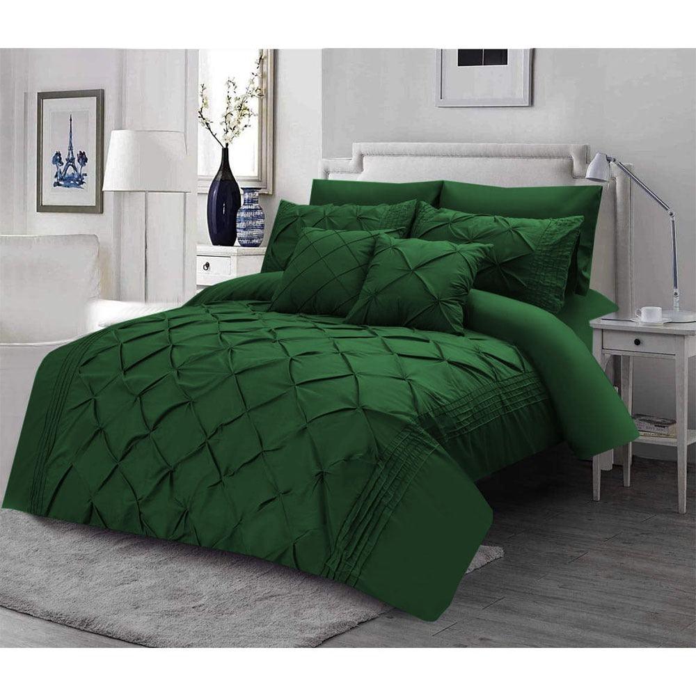 Luxury Sateen Pintuck & Pleated Duvet Set (003) - 92Bedding