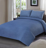 3 Pcs Printed Bed Sheet -728 - 92Bedding
