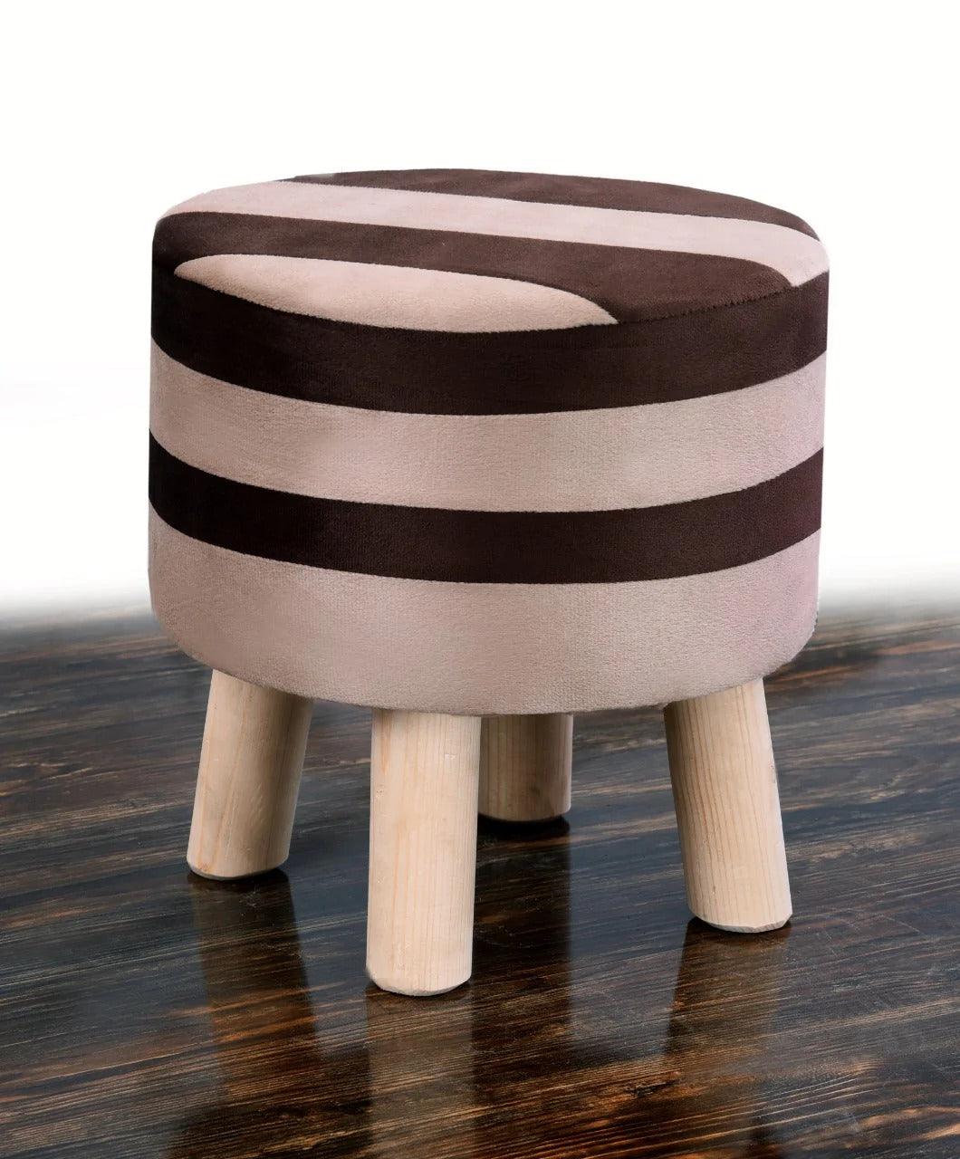 Wooden Round Stool-1070 - 92Bedding