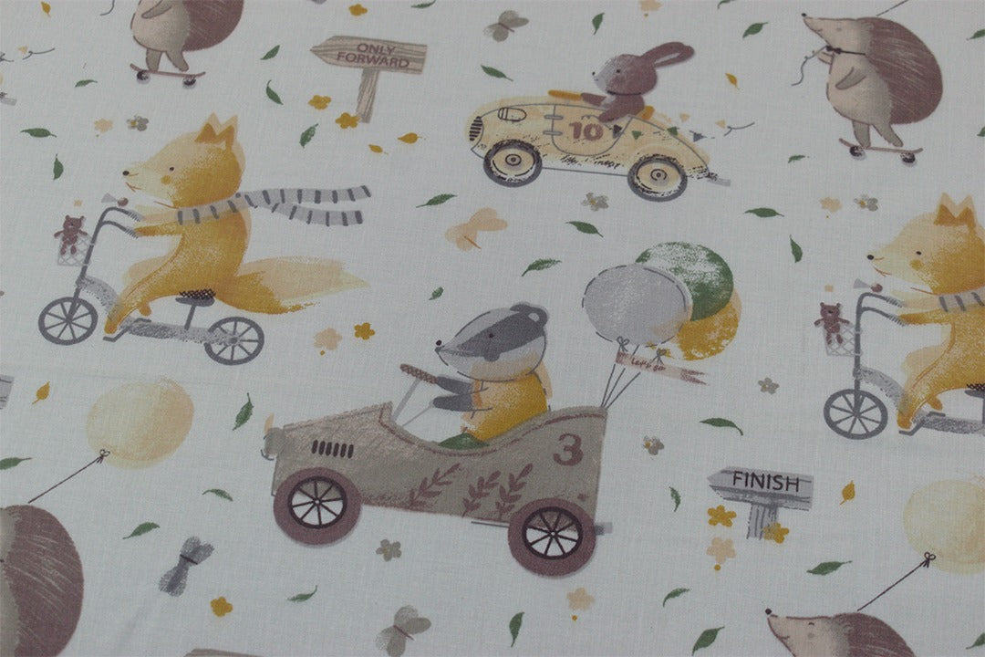 2 Pcs Printed Bed Sheet MHS-902