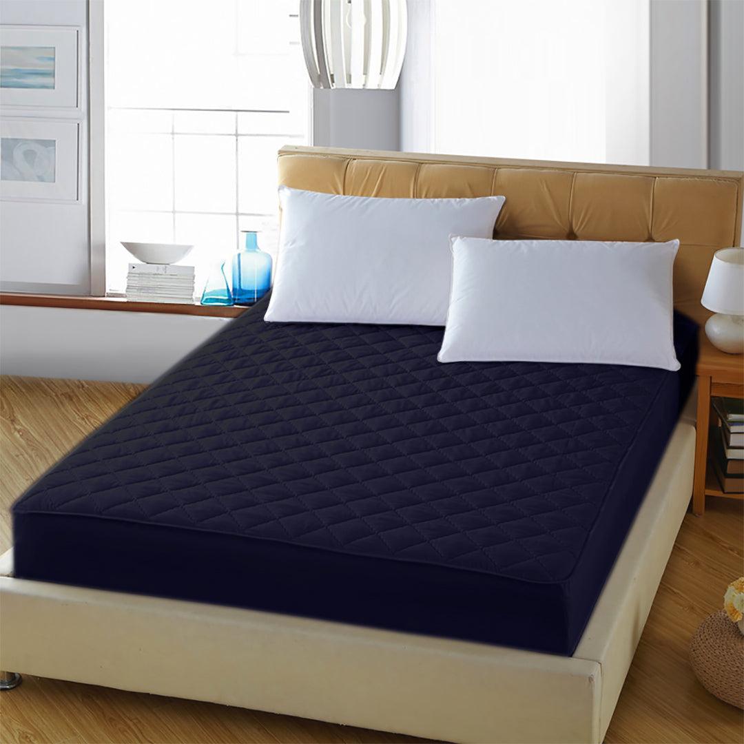 Waterproof Mattress Protector - Blue - 92Bedding