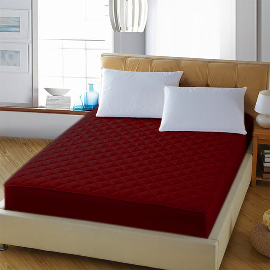 Waterproof Mattress Protector - Red