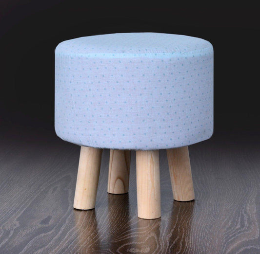 Wooden stool round shape-542 - 92Bedding