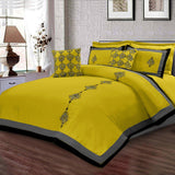 8 Pc's Luxury Embroidered Duvet Creative Design - 92Bedding