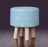 Wooden stool round shape-543 - 92Bedding