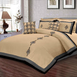 8 Pc's Luxury Embroidered Duvet Creative Design - 92Bedding
