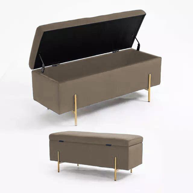 3 Seater Storage Box With Steel Stand- 965 - 92Bedding