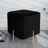 Wooden stool With Steel Stand- 261 - 92Bedding