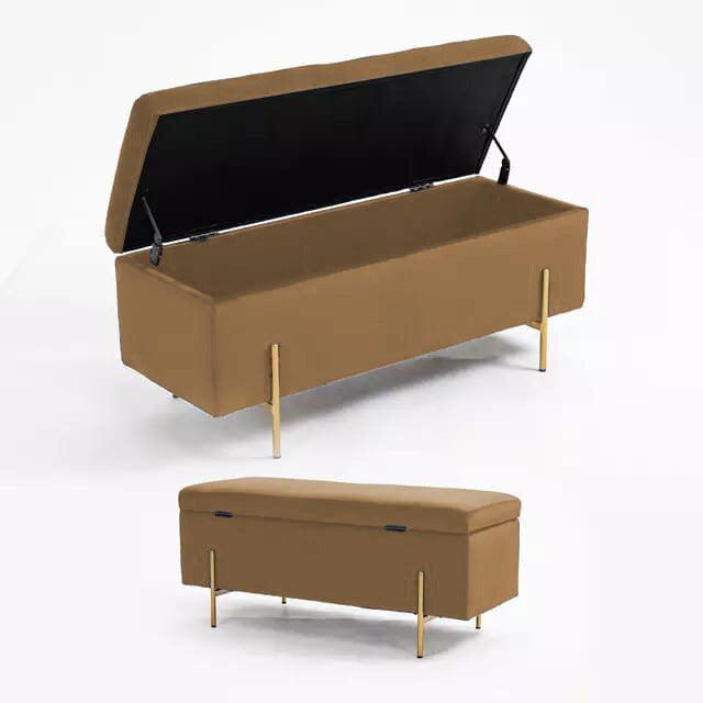 3 Seater Storage Box With Steel Stand- 968 - 92Bedding