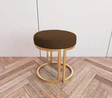 Luxury Stool With Steel Stand-634 - 92Bedding
