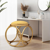 Round stool 1 Seater With Steel Stand -362 - 92Bedding