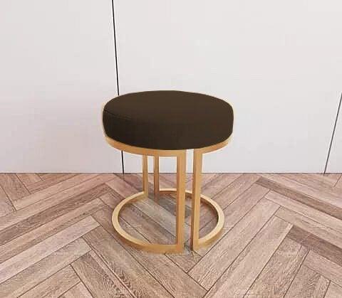 Luxury Stool With Steel Stand-637 - 92Bedding
