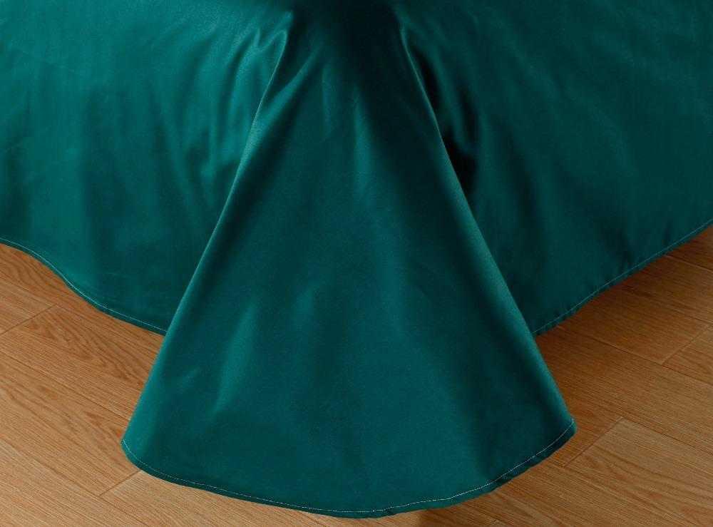 Elegant Cross Pleated Duvet Set Teal - 8 Pieces - 92Bedding