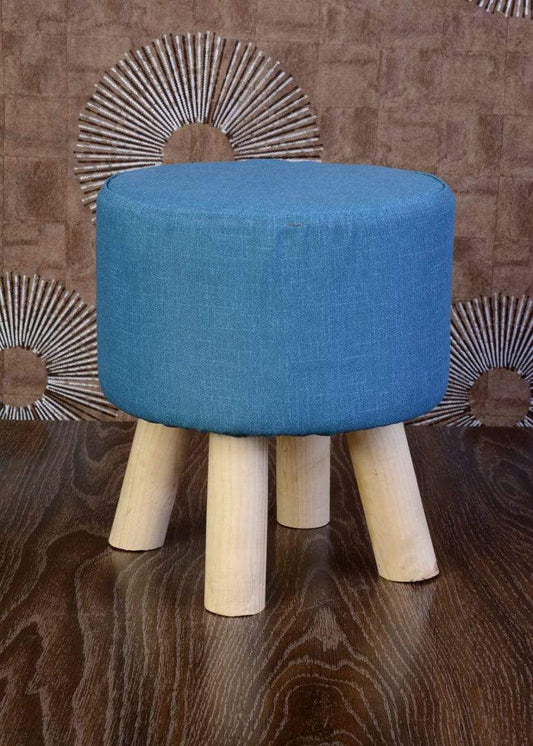 Wooden stool round shape-38 - 92Bedding