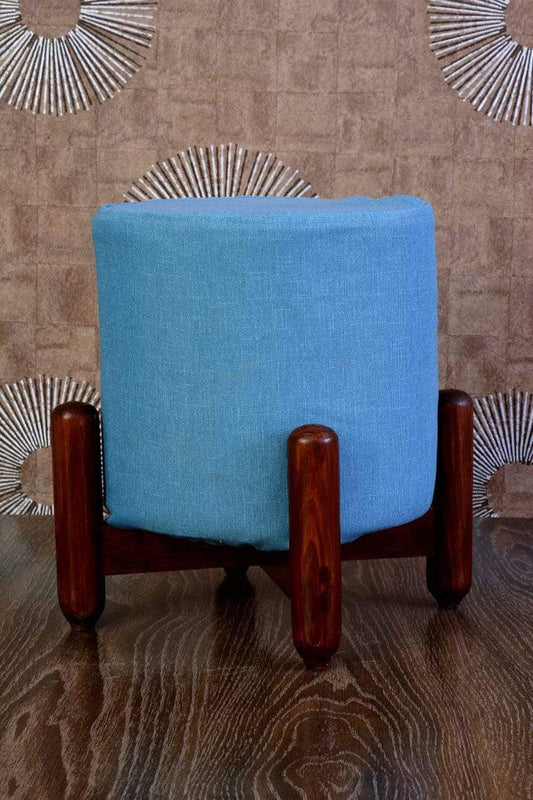 Wooden stool round shape-41 - 92Bedding