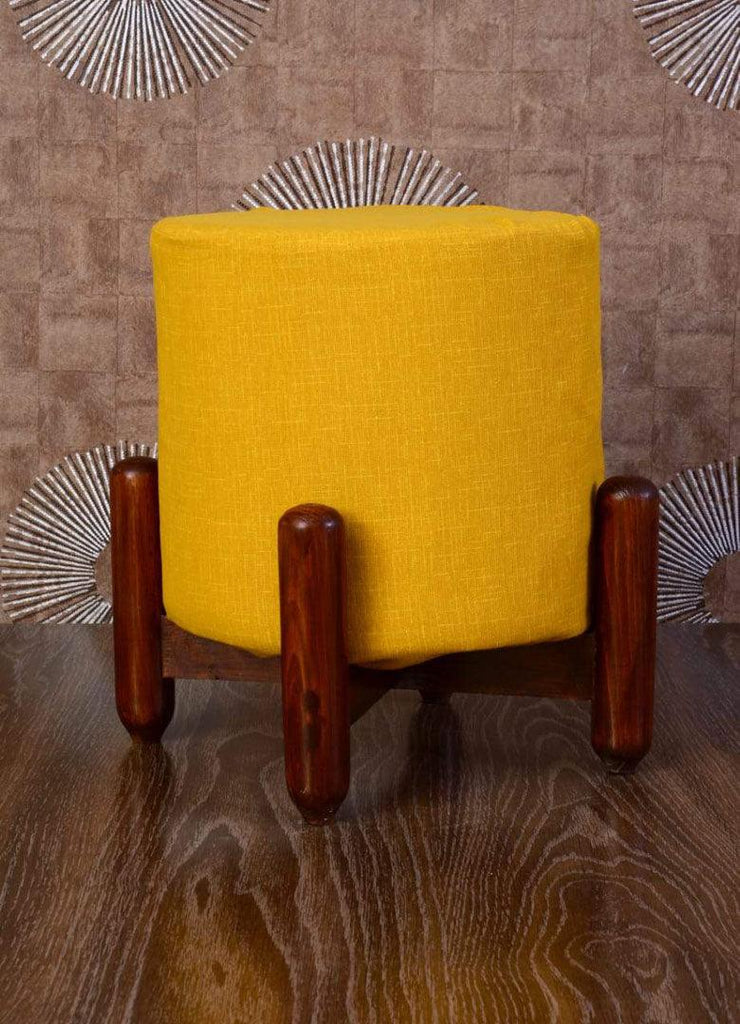 Wooden stool round shape-44 - 92Bedding