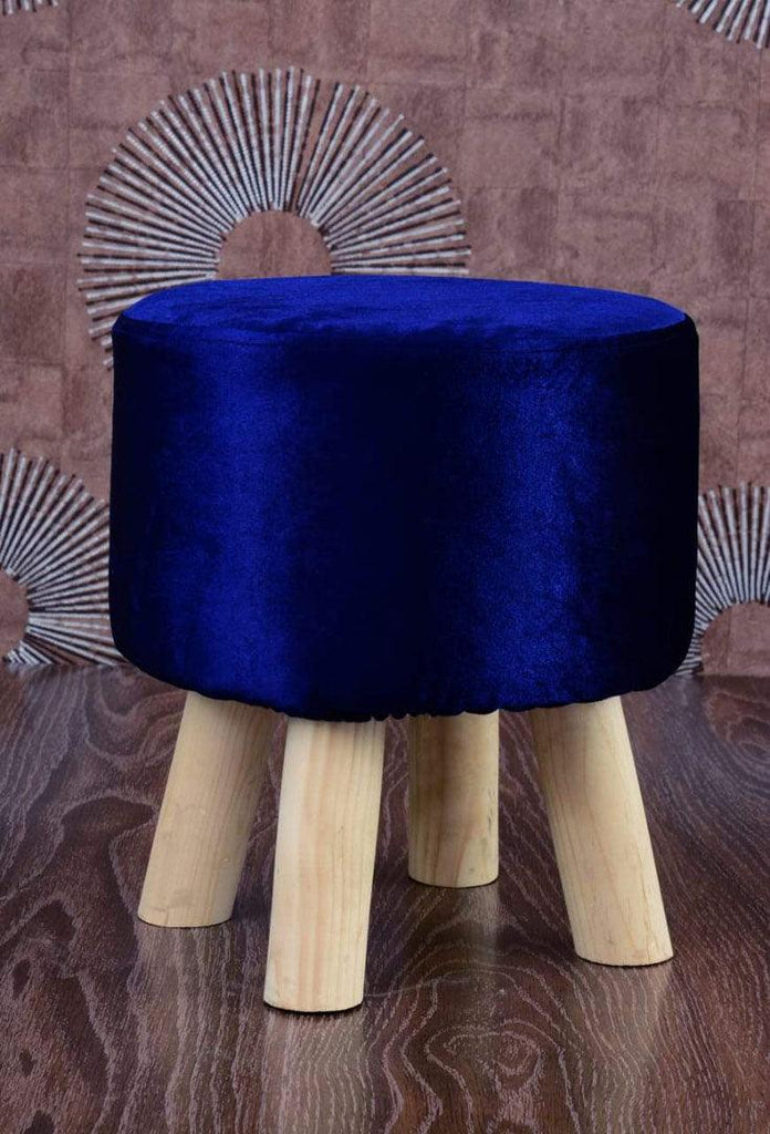 Wooden stool round shape-62 - 92Bedding
