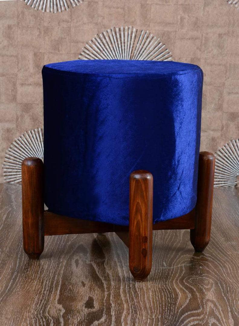 Wooden stool round shape-67 - 92Bedding